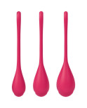 SATISFYER - SET DA ALLENAMENTO YONI POWER 1 ROSSO