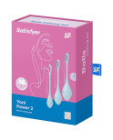 SATISFYER - SET DA ALLENAMENTO YONI POWER 2 BLU