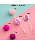 G-VIBE - SET 5 SFERE DA GEISHA3 ROSA