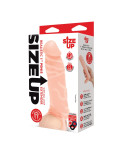 Cover per pene Size Up Carne Ø 4 cm 15,2 cm