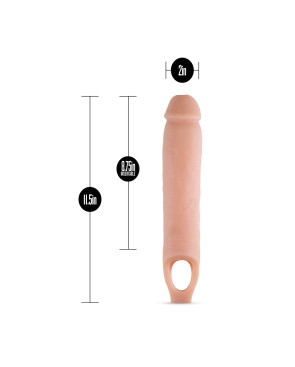 Cover per pene Blush Performance Carne Ø 4,9 cm 21,6 cm