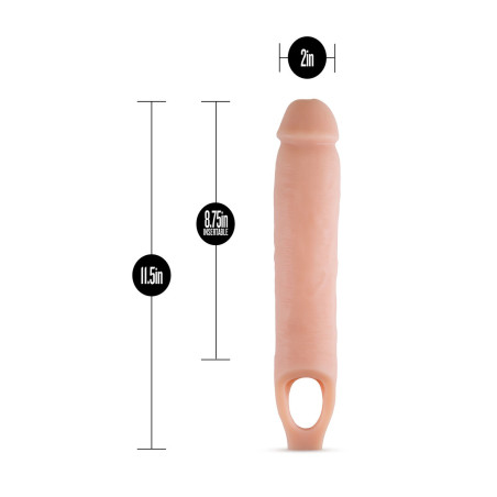 Cover per pene Blush Performance Carne Ø 4,9 cm 21,6 cm