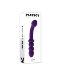 Vibratore Anale Cassini Nero Playboy Viola