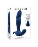 Vibratore Anale Cassini Nero Gender X Azzurro