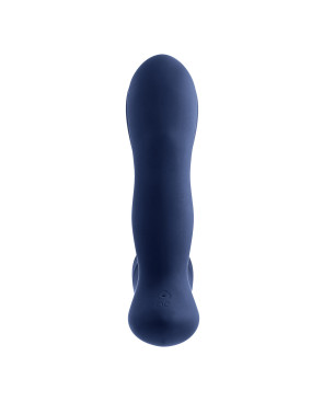 Vibratore Anale Cassini Nero Playboy Azzurro