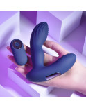 Vibratore Anale Cassini Nero Playboy Azzurro