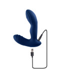 Vibratore Anale Cassini Nero Playboy Azzurro