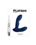 Vibratore Anale Cassini Nero Playboy Azzurro