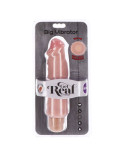 GET REAL - VIBRATORE GRANDE A DOPPIA DENSIT 20,5 CM PELLE