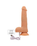 GET REAL - PELLE DILDO VIBRANTE CON PERLINE ROTANTI