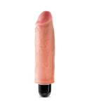 KING COCK - VIBRATORE RIGIDO REALISTICO 15.24 CM NATURALE