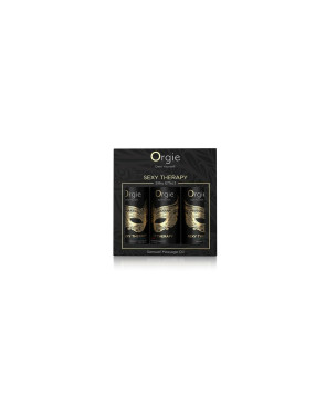 Olio per Massaggio Erotico Orgie Sexy Therapy Mini 30 ml x 3