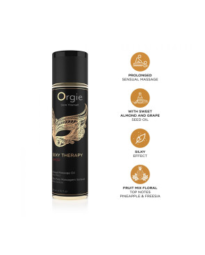 Olio per Massaggio Erotico Orgie SEXY THERAPY LOVE 200 ml