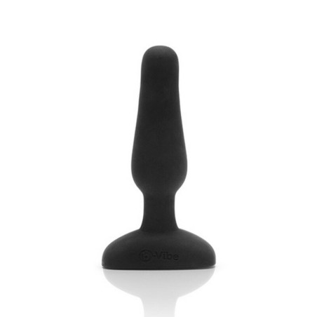 Butt Plug con Telecomando Novice Nero B-Vibe NOVICE Nero