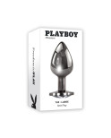 Plug Anale Playboy Argentato