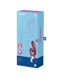 Vibratore Doppia Stimolazione Satisfyer Love me Rosso