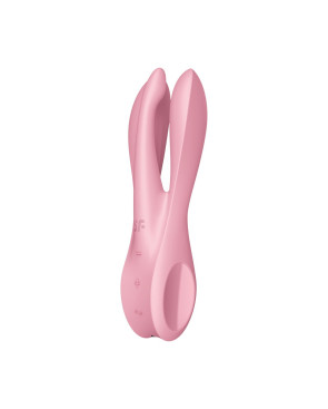 Vibratore per il Punto-G Satisfyer Threesome 1 Rosa