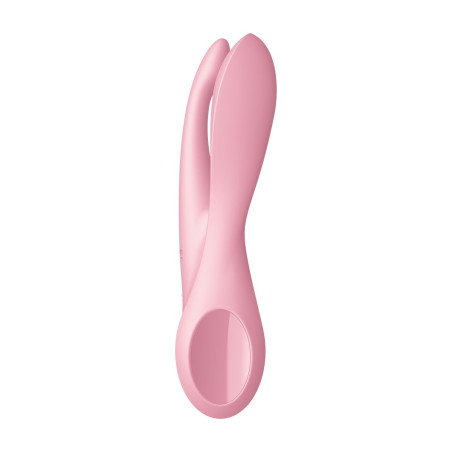 Vibratore per il Punto-G Satisfyer Threesome 1 Rosa