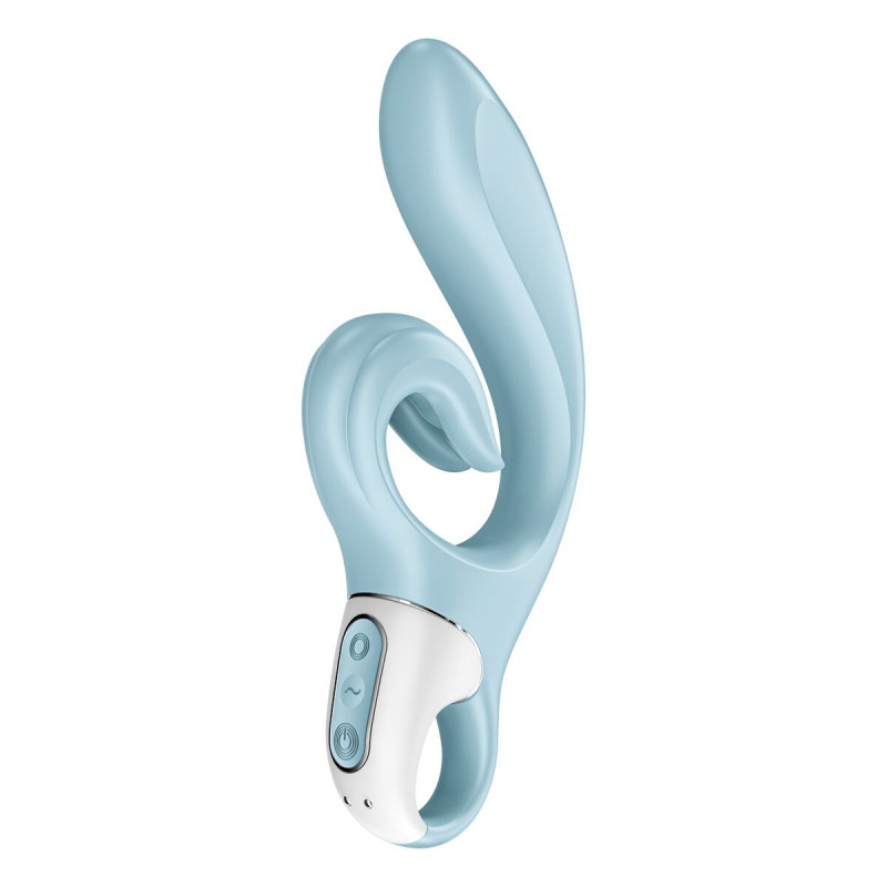 Vibratore Doppia Stimolazione Satisfyer Love me Azzurro