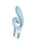 Vibratore Doppia Stimolazione Satisfyer Love me Azzurro