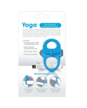 SCREAMING O - ANELLO VIBRANTE RICARICABILE YOGA BLU