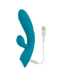 Vibratore per il Punto-G Evolved Fierce Flicker Azzurro