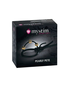 Pearly Pete Corona Strap Mystim MS46586 Nero