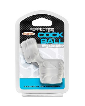 PERFECT FIT BRAND - SILASKIN COCK  BALL TRANSPARENT