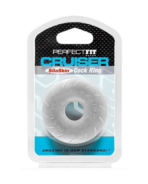 PERFECT FIT BRAND - FAT BOY SILASKIN CRUISER RING TRANSPARENT