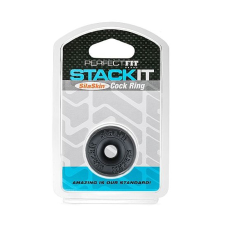 PERFECT FIT BRAND - STACK IT COCK RING NERO