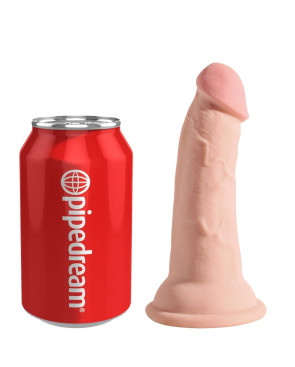 KING COCK - DILDO TRIPLA DENSIT 13 CM