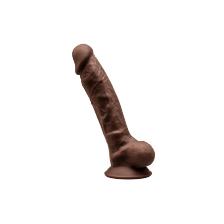 Dildo Silexd Marrone Silicone