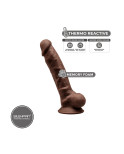 Dildo Silexd Marrone Silicone