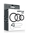 ADDICTED TOYS - SET DI ANELLI PER PENE NERO