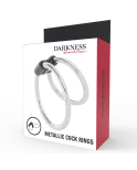 DARKNESS - ANELLO PER PENE DOPPIO IN METALLO