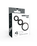 ADDICTED TOYS - SET DI ANELLI PER PENE - FUMO