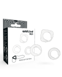 ADDICTED TOYS - SET C-RING TRASPARENTE