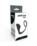 ADDICTED TOYS - PLUG ANALE CON ANELLO PENE NERO