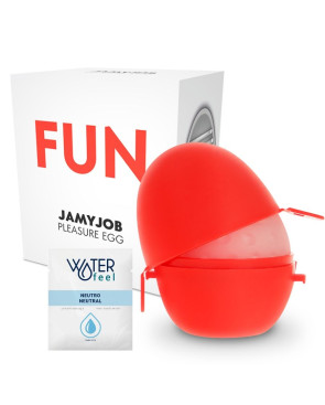 JAMYJOB - EGG MASTURBATOR EDIZIONE ROSSA DISCRETT