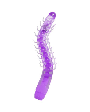 BAILE - DILDO VIBRANTE FLESSIBILE SENSUAL SPINE FLEXI VIBE LILLA 23.5 CM