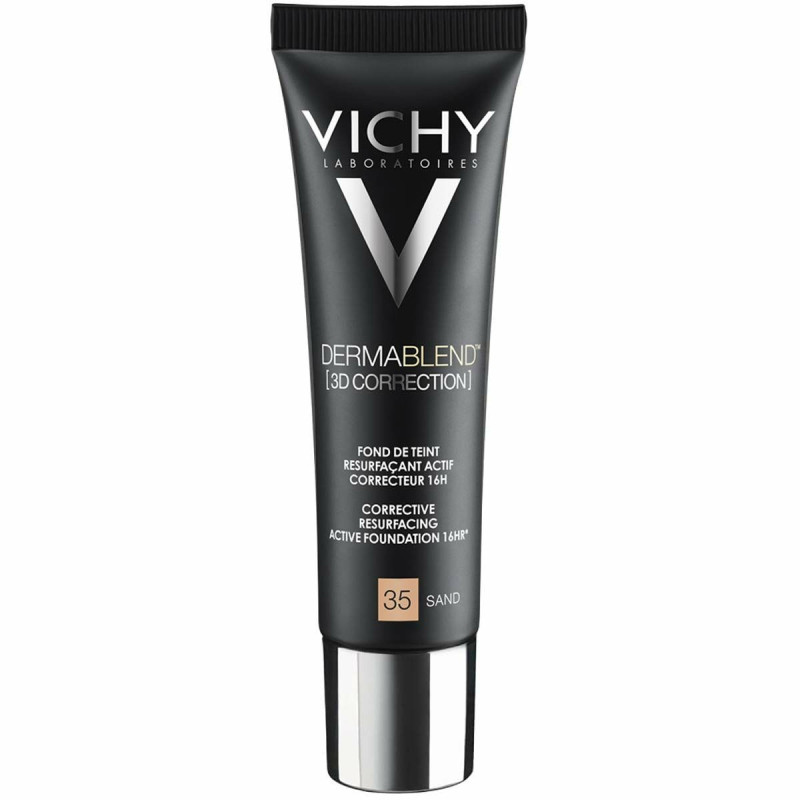 Base per Trucco Fluida Vichy Dermablend 3D 30 ml Sabbia Spf 25