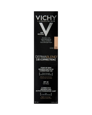 Base per Trucco Fluida Vichy Dermablend 3D 30 ml Sabbia Spf 25