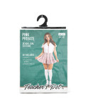 Costume Erotico Teacher’s Pet School Girl Rosa Taglia unica