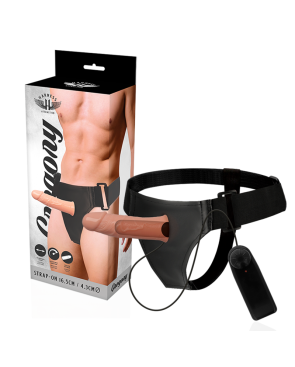 HARNESS ATTRACTION - GREGORY HOLLOW RNES CON VIBRATORE 16.5 CM -O- 4.3 CM