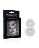 POWERING - ANELLO PER DOPPIO PENE SUPER FLESSIBILE E RESISTENTE PR09 CHIARO