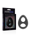 POWERING - ANELLO PER PENE E TESTICOLI SUPER FLESSIBILE E RESISTENTE PR13 NERO