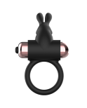 COQUETTE TOYS - ANELLO DA CAZZO CON VIBRATORE NERO/ORO