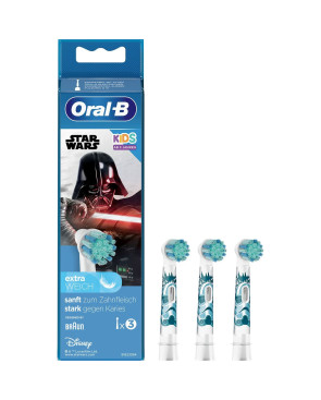 Testina di Ricambio Oral-B Stages Power Star Wars 3 Unità