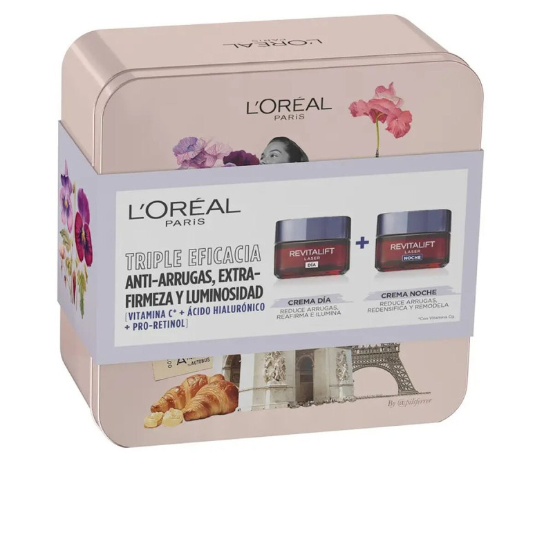 Set Cosmetica L'Oreal Make Up REVITALIFT LASER 2 Pezzi