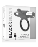 BLACKSILVER - ANELLO RICARICABILE CAMERON ARGENTO